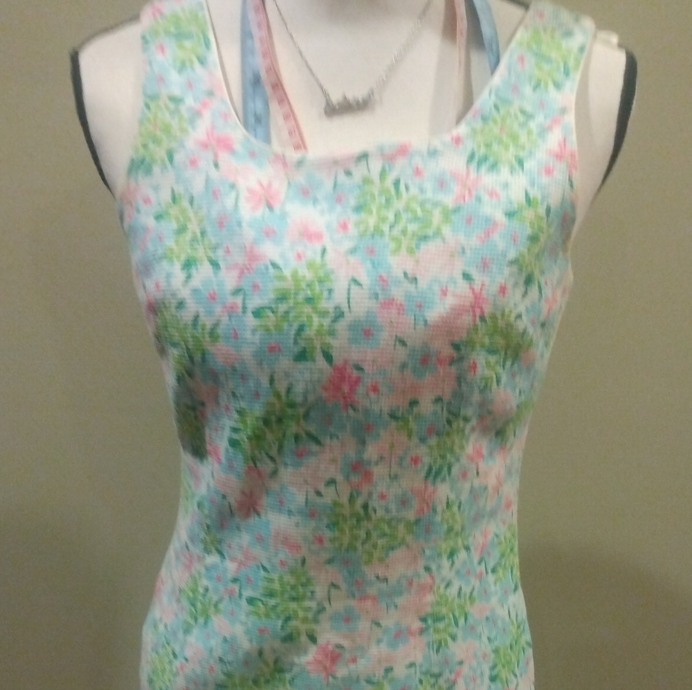 Lilly Pulitzer Sleeveless Round Neck Dress